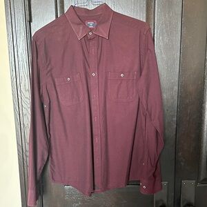 UNTUCKit Maroon Button-Up Shirt